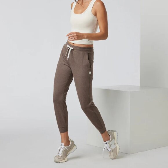 RARE Fossil Color Worn Once Vuori Performance Jogger & Hoodie Set - Size S LONG - Picture 6 of 13